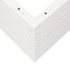 vidaXL Garden Planter White Solid pinewood Medium Garden Planter