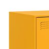 vidaXL TV Cabinet Mustard Yellow Cold-rolled steel Medium TV Cabinet