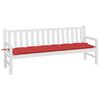 vidaXL Garden Bench Cushion Red Oxford fabric (100% polyester)