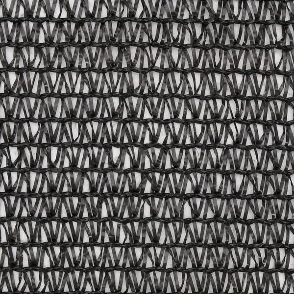 vidaXL Privacy Net HDPE 4.9'x82' Black
