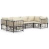 vidaXL Garden Lounge Set Anthracite
