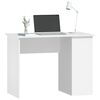vidaXL Desk White Engineered wood 39.4 x 21.7 x 29.5 in Desk