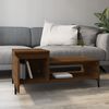 vidaXL Coffee Table Brown Oak Engineered Wood