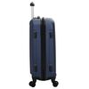 vidaXL Suitcase Set with Lock 3 pcs Dark blue 50 x 31 x 78 cm