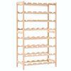 vidaXL Wine Rack Cedar Wood 22.6x11.0x40.2"