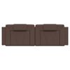vidaXL Headboard Cushion Brown