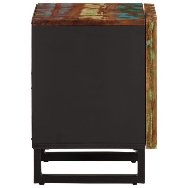 vidaXL Bedside Cabinet Multicolor