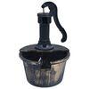 vidaXL Garden Water Fountain Bronze Plastic PP (polypropylene) Medium