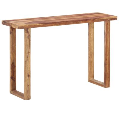 vidaXL Console Table 46.5"x15.7"x29.9" Solid Sheesham Wood