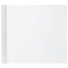vidaXL Window Film Transparent White PVC 23.6 x 787.4 in