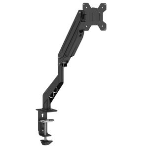 vidaXL Single Monitor Arm for Max 27 Inch Screen Gas Spring 22.0 lb
