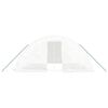 vidaXL Greenhouse White Polyethylene Large UV-resistant materials