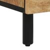 vidaXL Highboard Natural wood Solid mango wood, engineered wood, iron