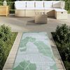 vidaXL Outdoor Carpet Green Polypropylene 31.5 x 98.4 in