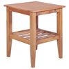 vidaXL Dining Set natural teak