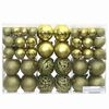 vidaXL Christmas Bauble Set of 100 Light green Polystyrene