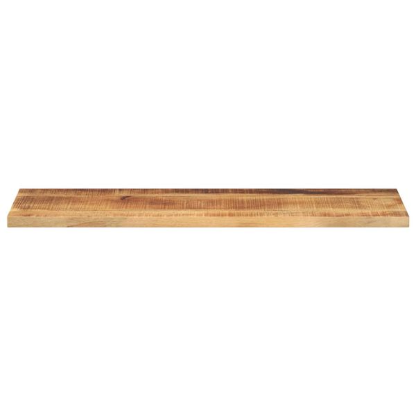 vidaXL Table Top 39.4"x11.8"x1" Rectangular Solid Wood Rough Mango