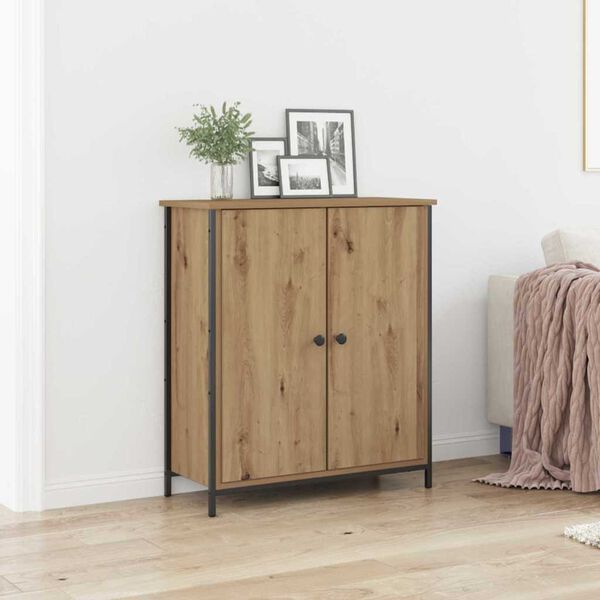 vidaXL Sideboard artisan oak 70 x 30 x 80 cm Engineered wood