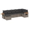 vidaXL Garden Sofa Set Grey