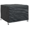 vidaXL Furniture Cover Plain Black 39.37 x 39.37 x 27.56 in 600D