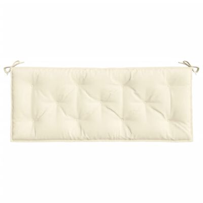 vidaXL Cushion for Swing Chair Cream White 47.2" Fabric