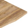 vidaXL Desk Top Solid rough mango wood 39.4x23.6 in Desk Top Rectangular