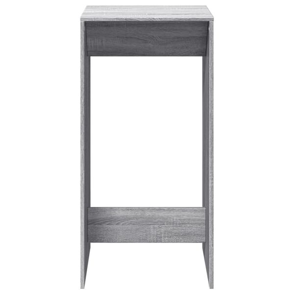 vidaXL Bar Table Grey Sonoma Engineered wood Medium Stylish Design