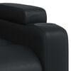 vidaXL Massage Recliner Chair Black