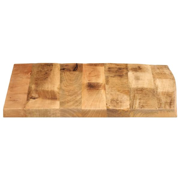 vidaXL Table Top Natural Wood Solid Mango Wood 31.5x31.5 in Durable