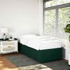 vidaXL Bed Frame Dark Green