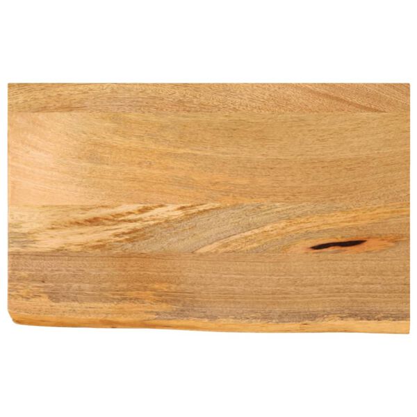 vidaXL Table Top Live Edge 19.7"x11.8"x1" Solid Wood Mango
