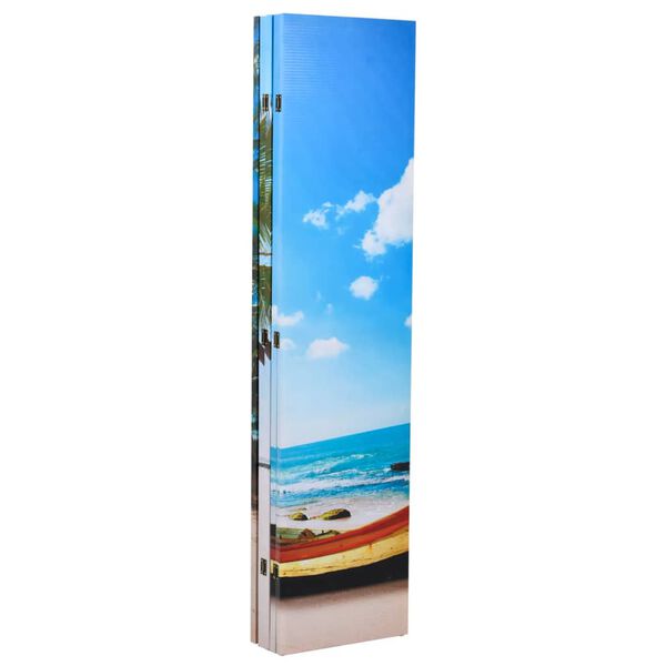 vidaXL Folding Room Divider 78.7"x66.9" Beach