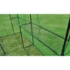vidaXL Greenhouse Green Powder-coated steel, PVC XL Lightweight