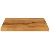 vidaXL Table Top Natural wood with oak finish Solid mango wood Small
