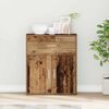 vidaXL Sideboard Old Wood 23.62 x 12.20 x 27.56 in Engineered Wood