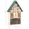 vidaXL Insect Hotel Natural wood Firwood, Bamboo 12.2 x 3.9 x 18.9 in