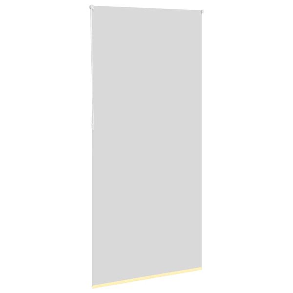 vidaXL Roller Blind Yellow Polyester, Aluminum 35.4 x 82.7 in Rollable