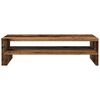 vidaXL Monitor Stand Old Wood 21.3x8.7x5.9" Engineered Wood