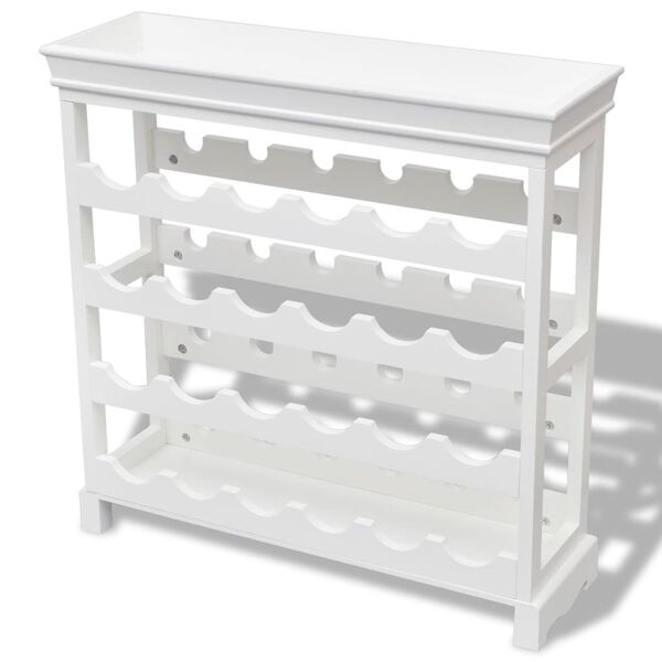 vidaXL Wine Cabinet White