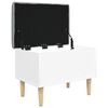 vidaXL Storage Bench White