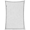 vidaXL Trailer Net with Elastic Rope Black 16.4x11.5' PP