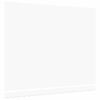 vidaXL Awning Replacement Fabric White 157.48" x 118.11" Canvas