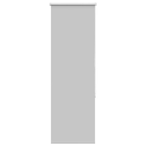 vidaXL Roller Blind Light Gray Polyester, Aluminum 15.7 x 59.1 in