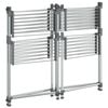 vidaXL Laundry Drying Rack 42.1"x42.1"x47.2" Aluminum