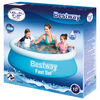 Bestway Inflatable Pool Blue PVC, Polyester mesh 72 in Collapsible