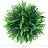 vidaXL Artificial Boxwood Ball Mixed Green Polyethylene Small