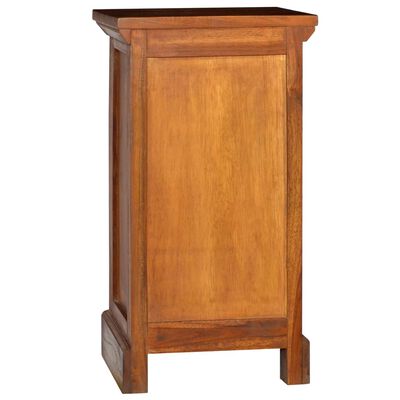 vidaXL 5-Drawer Cabinet 13.8"x11.8"x23.6" Solid Teak Wood