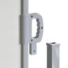 vidaXL Retractable Side Awning 70.9"x236.2" Cream