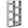 vidaXL Bookcase Grey sonoma Engineered Wood Large Bookcase Rectangular