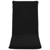 vidaXL Sunlounger Black 600D Oxford Fabric Standard Foldable